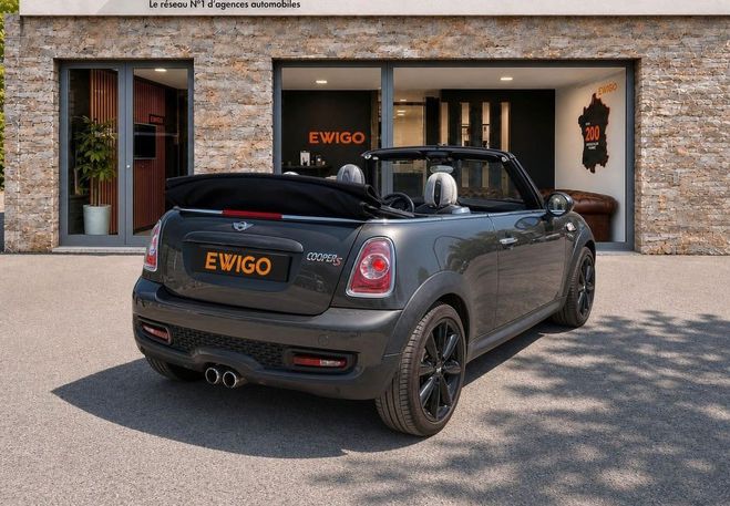 Mini One CABRIO 1.6 185 COOPER S BVA�-HARMAN-MODE Gris de 2012