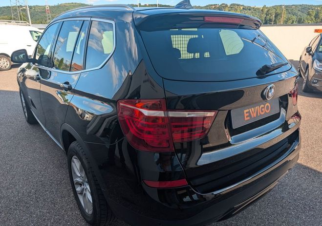 BMW X3 1.8 D 150CH EXECUTIVE SDRIVe Noir de 2017