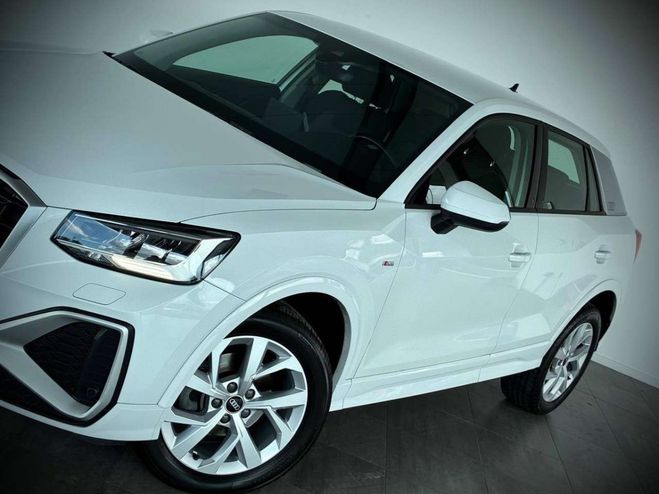 Audi Q2 1.0 TFSi S-LINE-1ERPRO-GPS-CARPLAY-JANTE Blanc M�tallis� de 