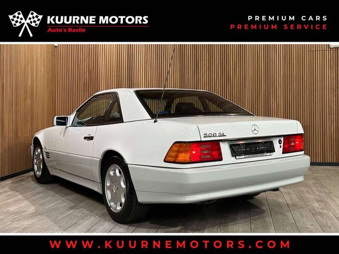 Mercedes 500 SL Leder-Cruise-VerwZet-Hardtop-ElekZet Blanc de 