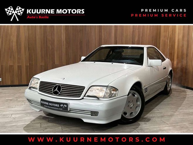 Mercedes 500 SL Leder-Cruise-VerwZet-Hardtop-ElekZet Blanc de 