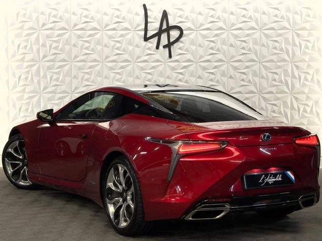 Lexus LC 500h 359ch Sport + Multi-Stage Hybrid ROUGE de 2017