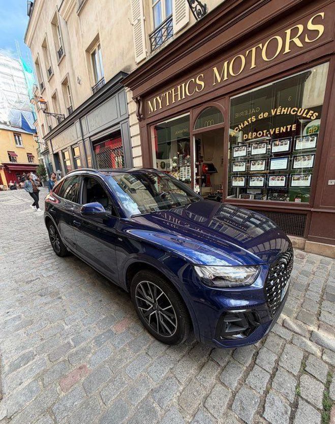 Audi Q5 Sportback S Line 50 tfsie 299 quattro Bleu de 2023