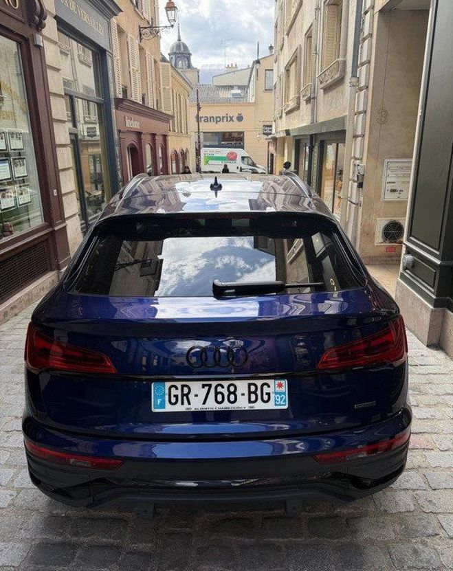 Audi Q5 Sportback S Line 50 tfsie 299 quattro Bleu de 2023