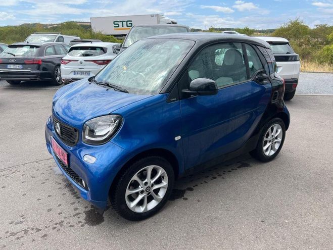 Smart Fortwo Coupe 1.0 71 ch S&S Passion Bleu Fonc� de 2015