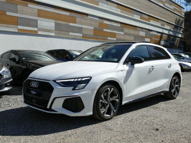 Audi A3 Sportback 40 TFSIe S-LINE S-TRONIC TOIT  Blanc de 2021