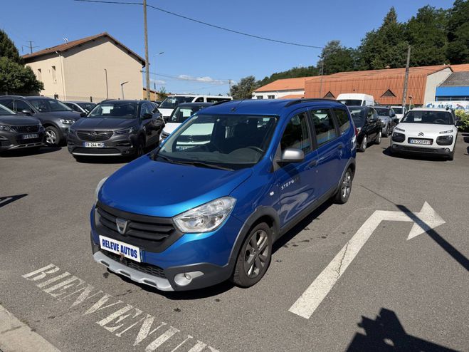Dacia Lodgy 1.5 dCi 110 Euro6 Stepway 5 places BLEU de 2016