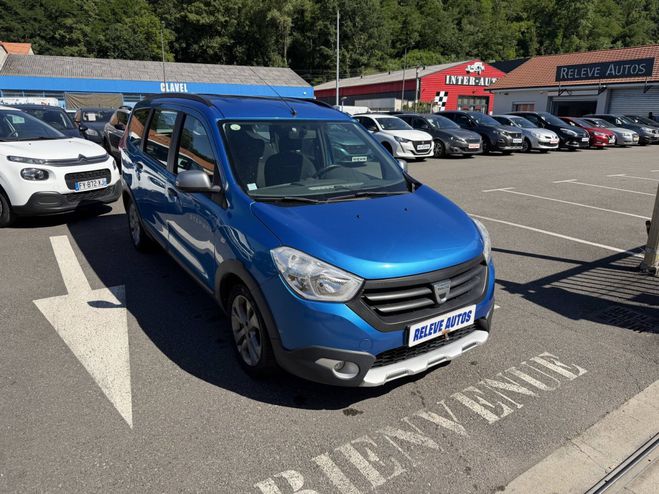 Dacia Lodgy 1.5 dCi 110 Euro6 Stepway 5 places BLEU de 2016