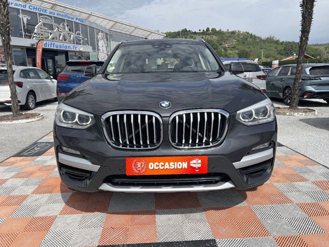 BMW X3 (G01) 2.0D XDRIVE 190 BVA8 XLINE Full LE Gris Fonc� de 2019