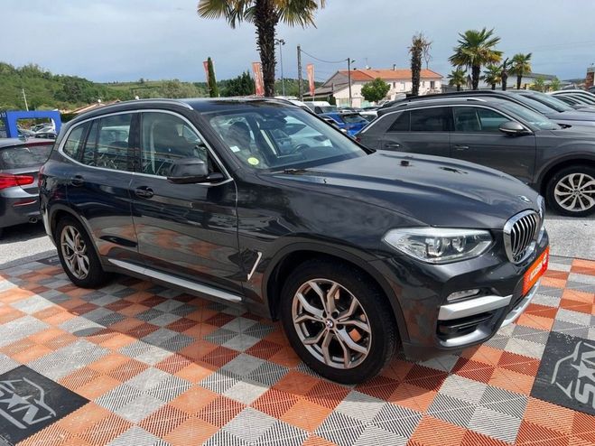 BMW X3 (G01) 2.0D XDRIVE 190 BVA8 XLINE Full LE Gris Fonc� de 2019