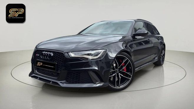 Audi RS6 Avant * 4.0 TFSI V8 * 560 ch * Quattro * Noir de 2014