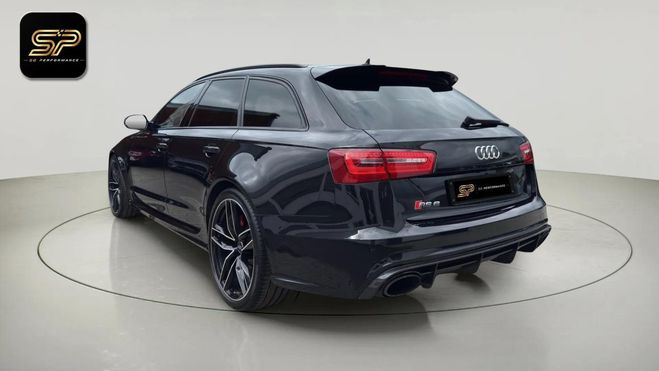 Audi RS6 Avant * 4.0 TFSI V8 * 560 ch * Quattro * Noir de 2014