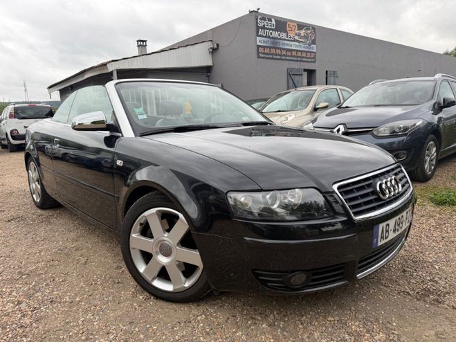 Audi A4 CABRIOLET 2,5 V6 TDI 163 PACK PLUS Noir de 2003