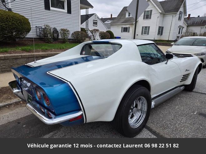 Chevrolet Corvette C3 1972 coupe 350 ci v8 300 hp zq3 3 tur Blanc de 1972