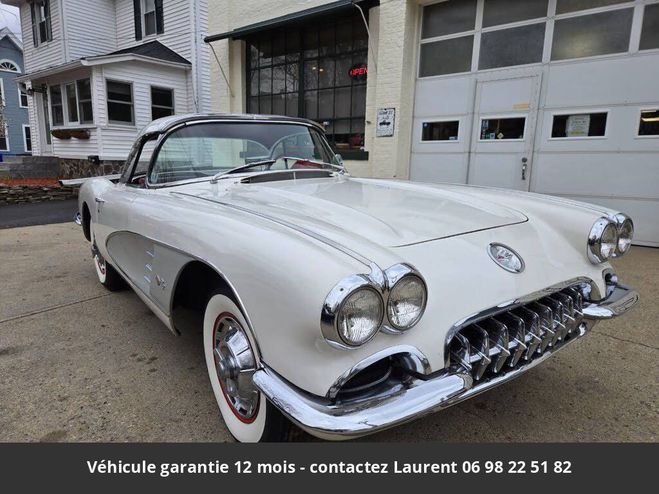 Chevrolet Corvette C1 1959 coupe 283 ci v8 230 hp base tous Blanc de 1959