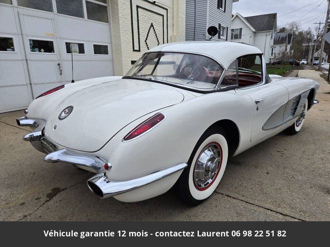 Chevrolet Corvette C1 1959 coupe 283 ci v8 230 hp base tous Blanc de 1959