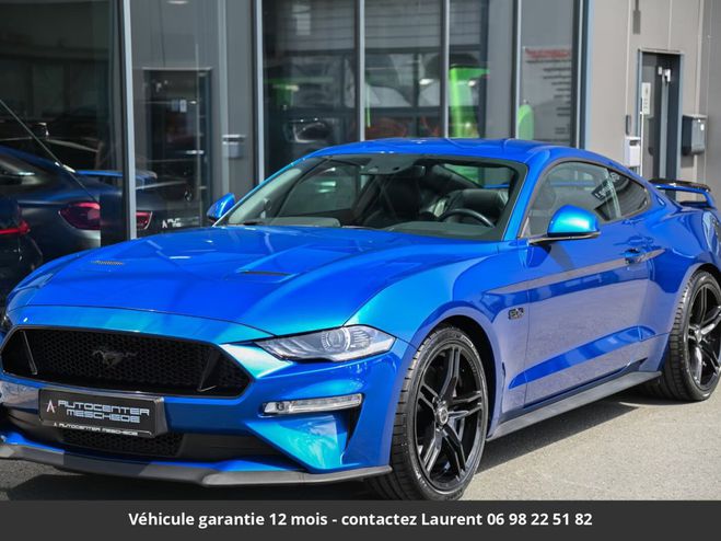 Ford Mustang Shelby pack v8 5.0l tout compris hors ho Bleu de 2018