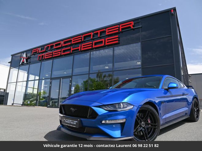 Ford Mustang Shelby pack v8 5.0l tout compris hors ho Bleu de 2018