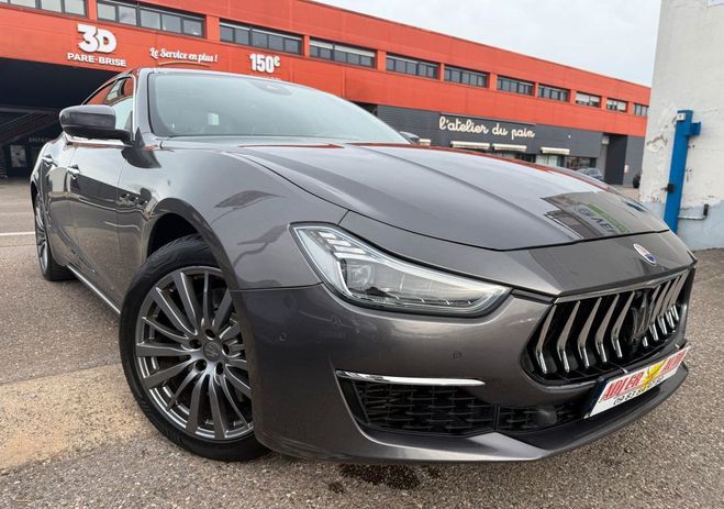 Maserati Ghibli MASARATI 3.0 V6 350ch GranLusso GARANTIE Gris de 2019