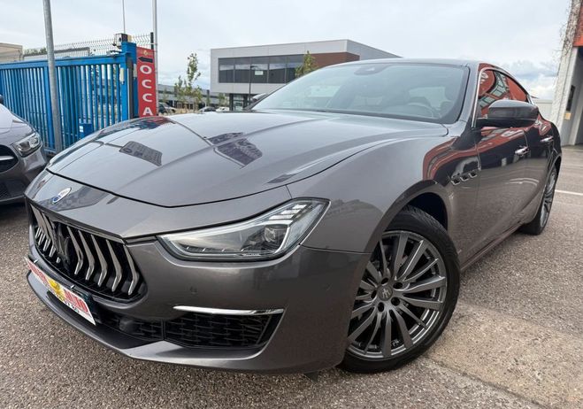 Maserati Ghibli MASARATI 3.0 V6 350ch GranLusso GARANTIE Gris de 2019