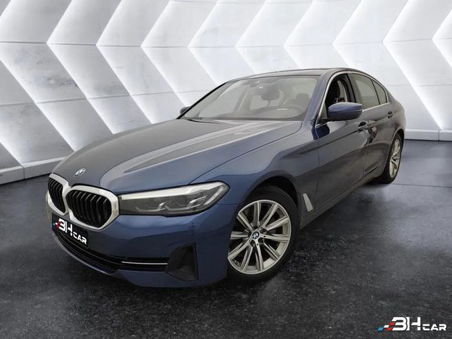 BMW Serie 5 G30 518D BERLINE 2.0 D 150 CH BVA8 1 PRO Bleu de 2021