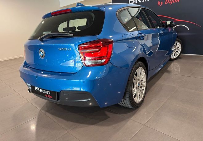 BMW Serie 1 120d F20 184ch M Sport BVM6 Bleu de 2013
