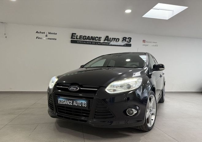 Ford Focus 2.0 TDCI 140CH FAP TITANIUM POWERSHIFT S Noir de 2011
