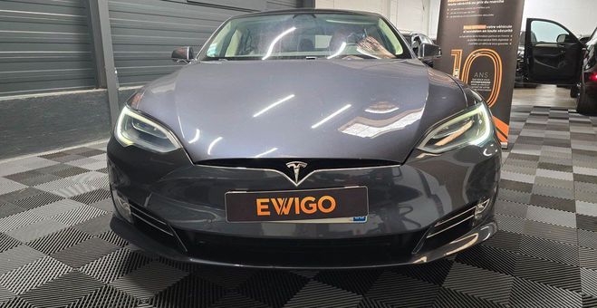 Tesla Model S MODEL-S 75D 75KWH 4WD DUAL-MOTOR BVA TVA Gris de 2018