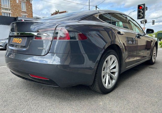 Tesla Model S MODEL-S P 100D 4WD DUAL MOTOR TOIT OUVRA Gris de 2017