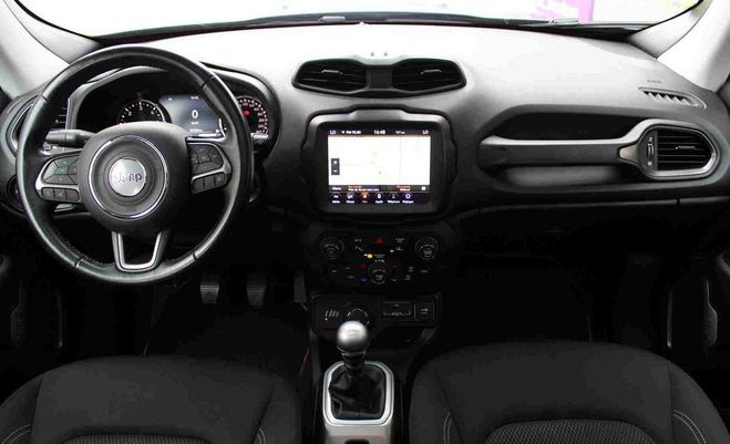 Jeep Renegade 2.0 MULTIJET 140 CH LIMITED 4X4 TOIT PAN Bleu de 2019