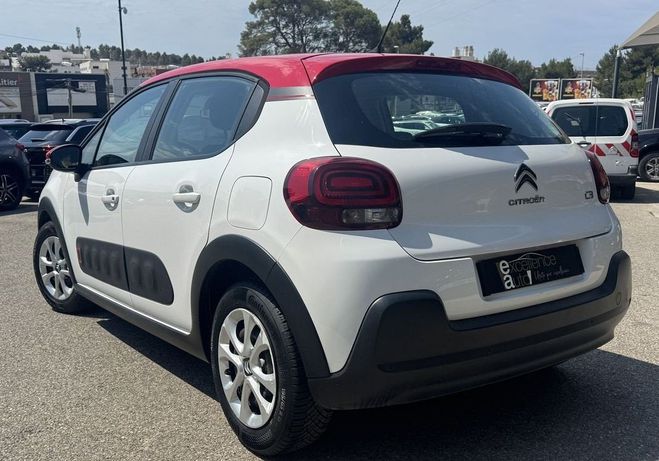 Citroen C3 BLUEHDI 75CH FEEL S&S Blanc de 2017