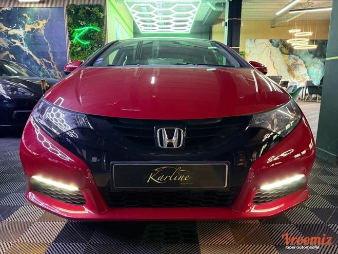 Honda Civic 1.4 IVTEC 100 cv ELEGANCE I Entretien -  Rouge de 2014