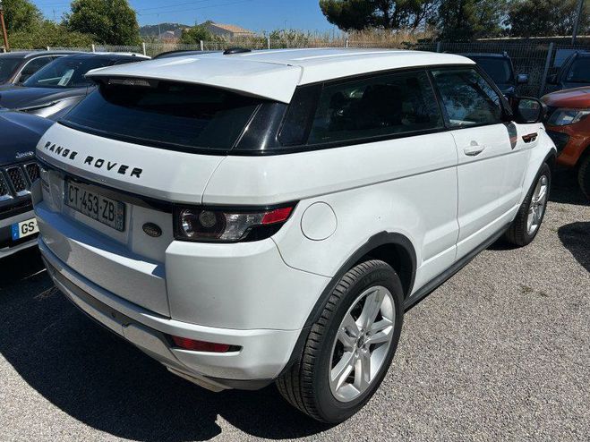 Land rover Range Rover Evoque COUPE 2.2 TD4 DYNAMIC BVA 3P Blanc de 2013