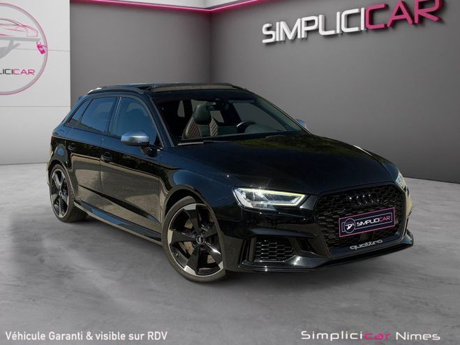 Audi RS3 2.5 TFSI 400 QUATTRO PERFORMANCE S TRONI Noir de 2020