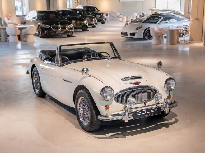 Austin healey 3000 MK2 BJ7 Cabriolet Old English White de 1963