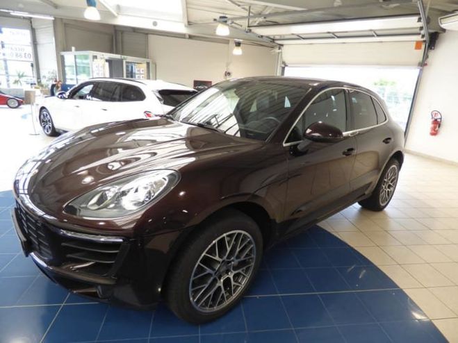 Porsche Macan Diesel 3.0 V6 258 ch S PDK BRUN de 2015