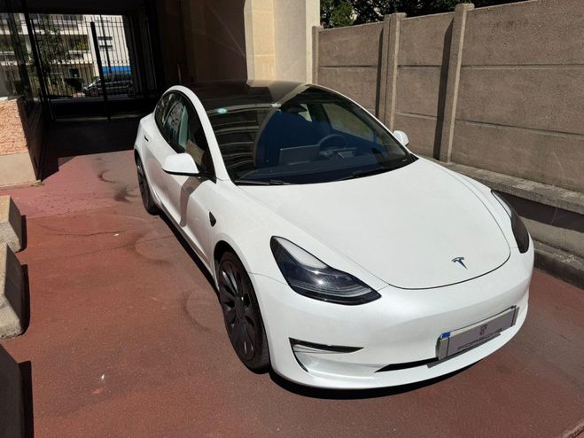 Tesla Model 3 MODELE 3 PERFORMANCE 490CH BLANCHE de 2022