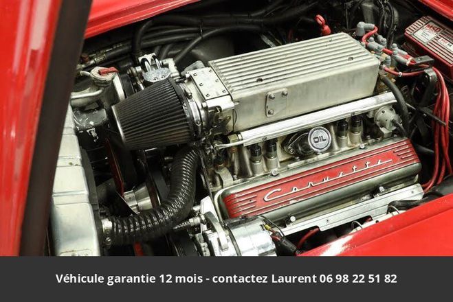 Chevrolet Corvette C1 1958 coupe 350 ci v8 230 hp base 4 bo Rouge de 1958