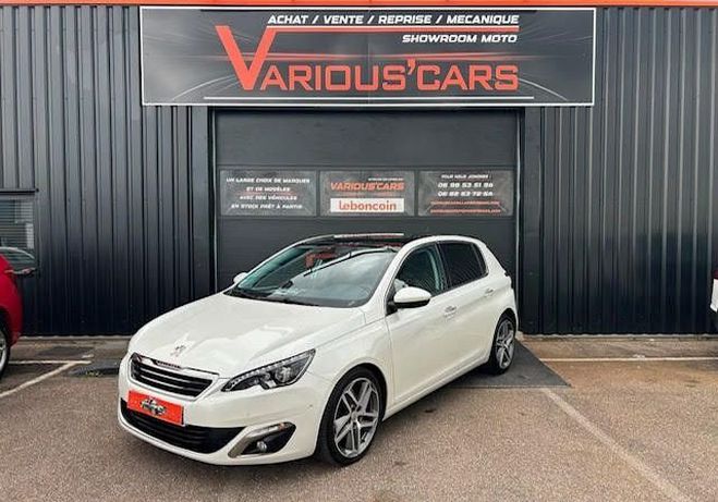 Peugeot 308 2.0 BLUE HDI 150 CH ALLURE EAT6 5P Blanc de 2014