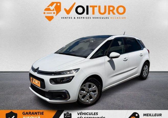 Citroen C4 Picasso 1.2 THP 130 cv,TOIT PANORAMIQUE Spacetou Blanc de 2018