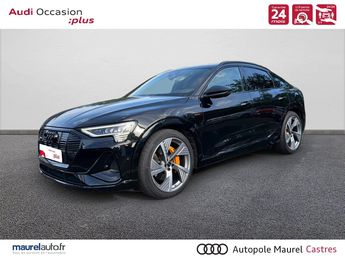  Voir d&eacute;tails -Audi E-Tron e-tron Sportback 55 quattro 408 ch S lin &agrave; Castres (81)