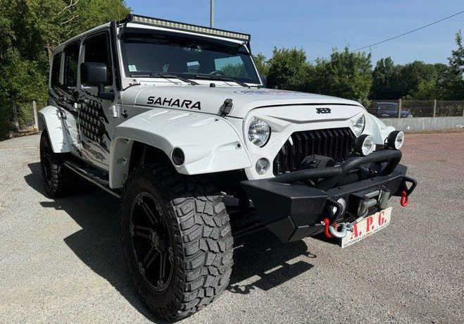 Jeep Wrangler 3L6 V6 Unique en France Blanc de 2016