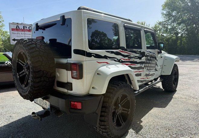 Jeep Wrangler 3L6 V6 Unique en France Blanc de 2016