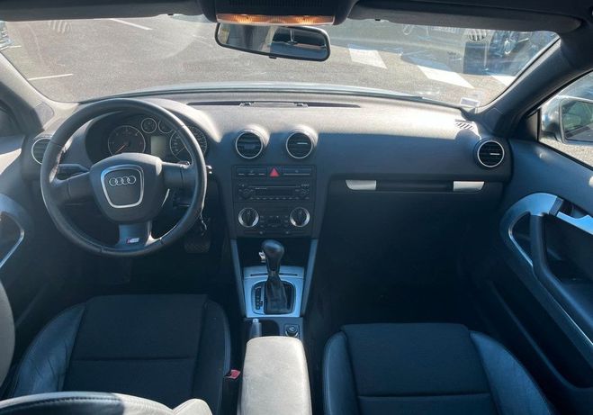 Audi A3 2.0 TDI 170CH S-LINE S-TRONIC BVA BOITE  Gris de 2006
