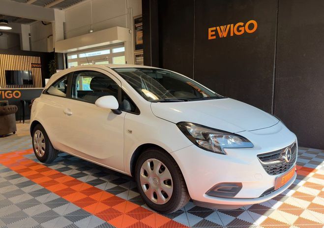 Opel Corsa ENJOY 75CH CLIMATISATION FRANCE CHAINE D Blanc de 2018