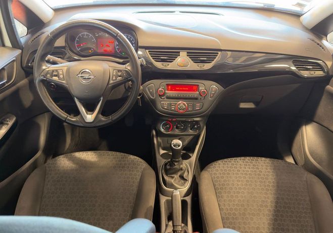 Opel Corsa ENJOY 75CH CLIMATISATION FRANCE CHAINE D Blanc de 2018