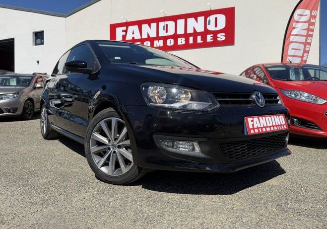 Volkswagen Polo 1.6 TDI 90CH FAP CONFORTLINE 5P Noir de 2011