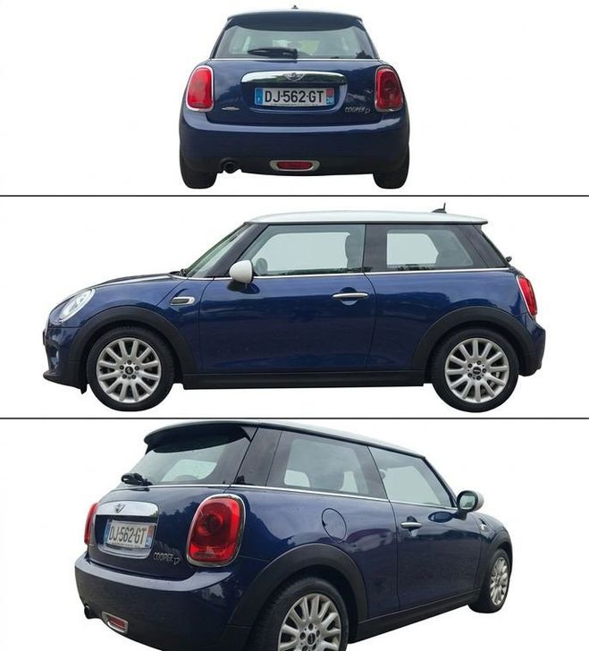 Mini One cooper d 116 cv john works Bleu de 2014