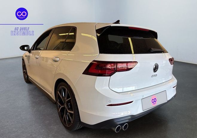 Volkswagen Golf VIII GTD 2.0 TDi 200 DSG7 ? FULL OPTIONS Blanc de 2024