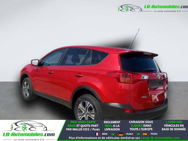 Toyota RAV 4 151 VVT-i 2WD BVM Rouge M�tallique de 2015
